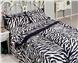Black/White Zebra Print Bed-In-A-Bag